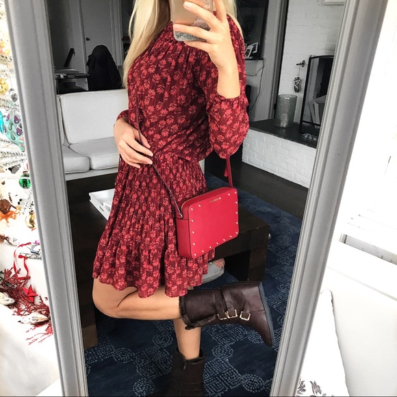 Dark Brown Faux Leather Buckle Boots! - Picture 6 of 8